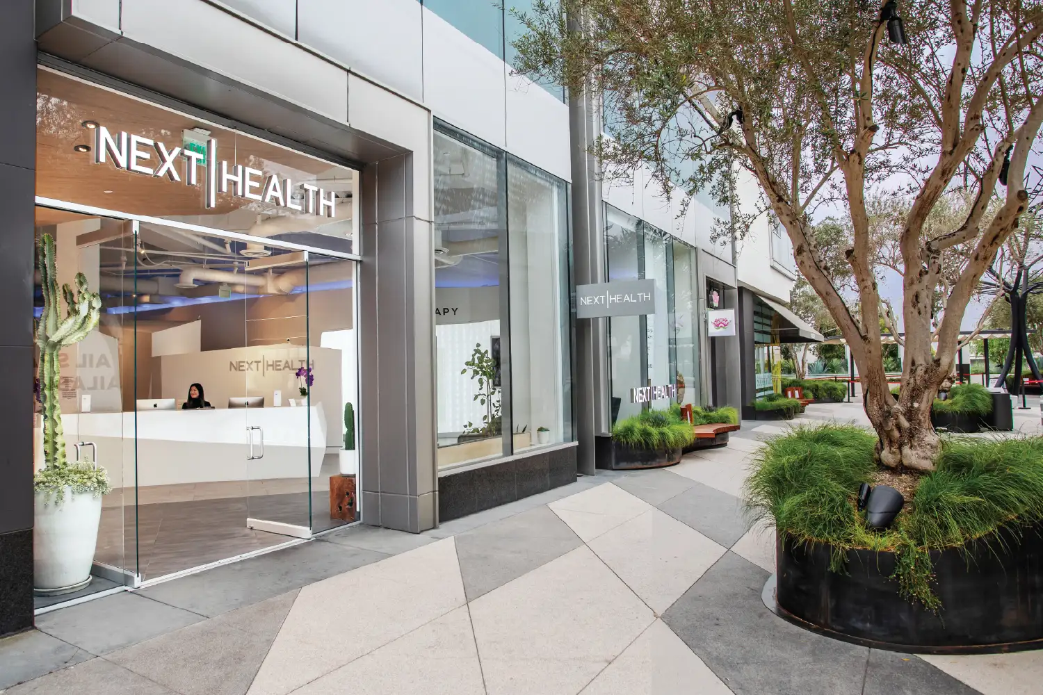 Next Health studio on Sunset Blvd in West Hollywood, California
