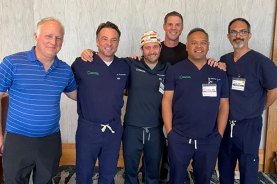 Physicians of Michigan Center for Regenerative Medicine in scrubs at their Rochester Hills office